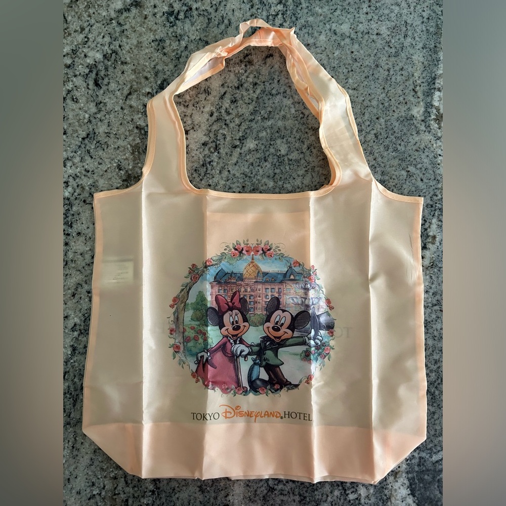 Tokyo Disneyland Resort Tote Eco Bag Mickey & Minnie, New